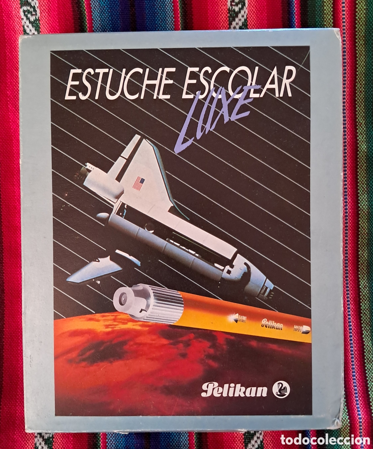 Estilogr&aacute;ficas antiguas, bol&iacute;grafos y plumas: Pelikan. Estuche de Luxe de dos pisos a&ntilde;os 80