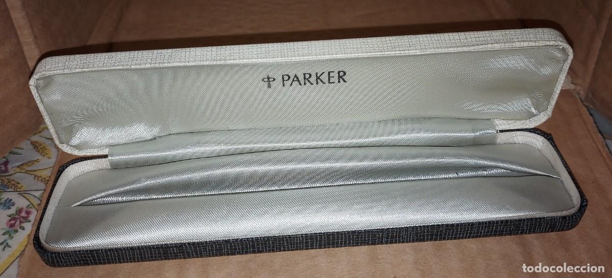Estilogr&aacute;ficas antiguas, bol&iacute;grafos y plumas: ANTIGUO ESTUCHE VACIO PARKER, BOLIGRAFO, PLUMA, A&Ntilde;OS 80