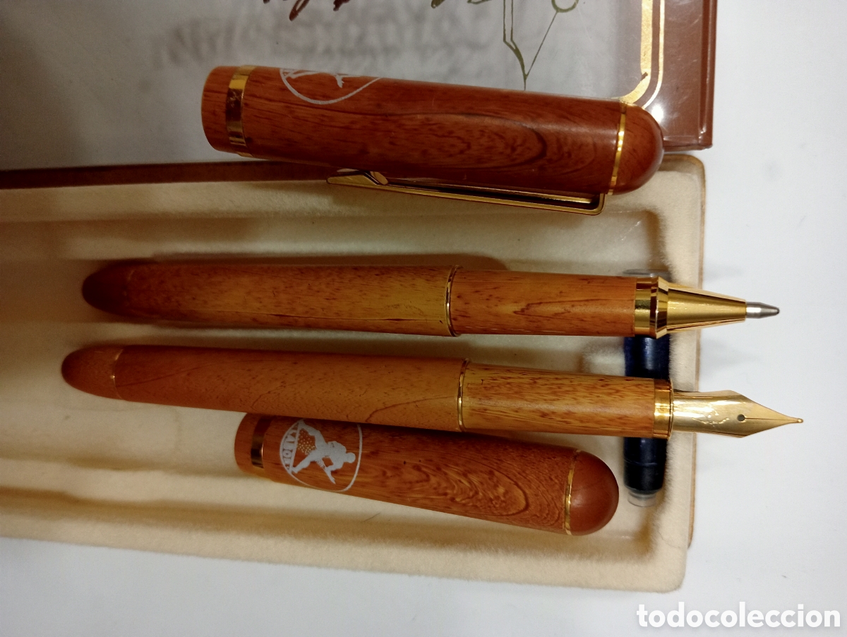 Estilogr&aacute;ficas antiguas, bol&iacute;grafos y plumas: Conjunto de escritura Marksman - Foto 4