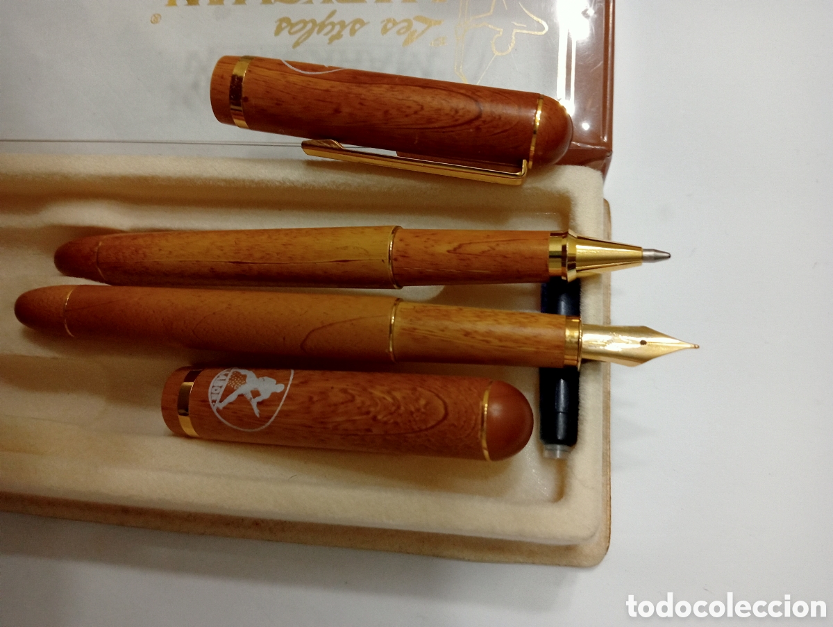Estilogr&aacute;ficas antiguas, bol&iacute;grafos y plumas: Conjunto de escritura Marksman - Foto 5