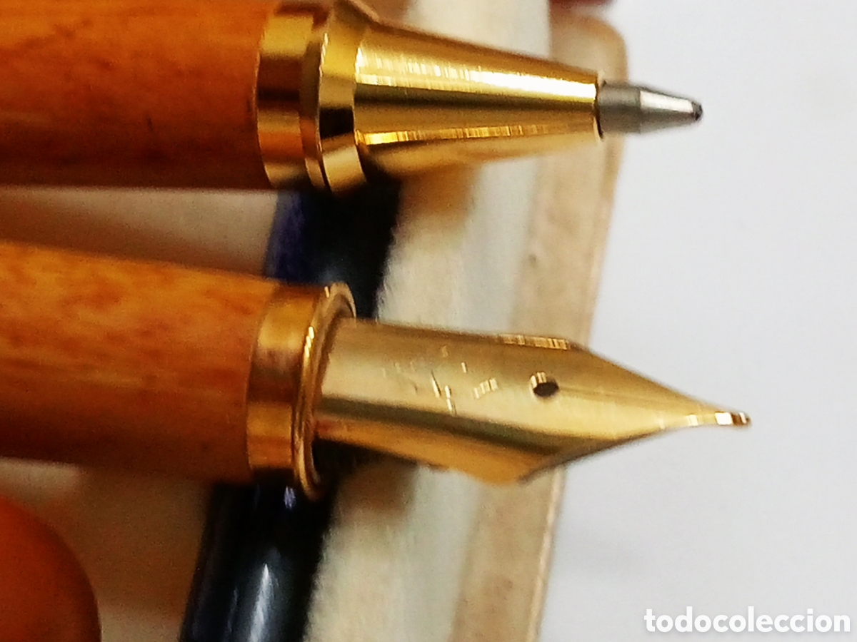 Estilogr&aacute;ficas antiguas, bol&iacute;grafos y plumas: Conjunto de escritura Marksman - Foto 6