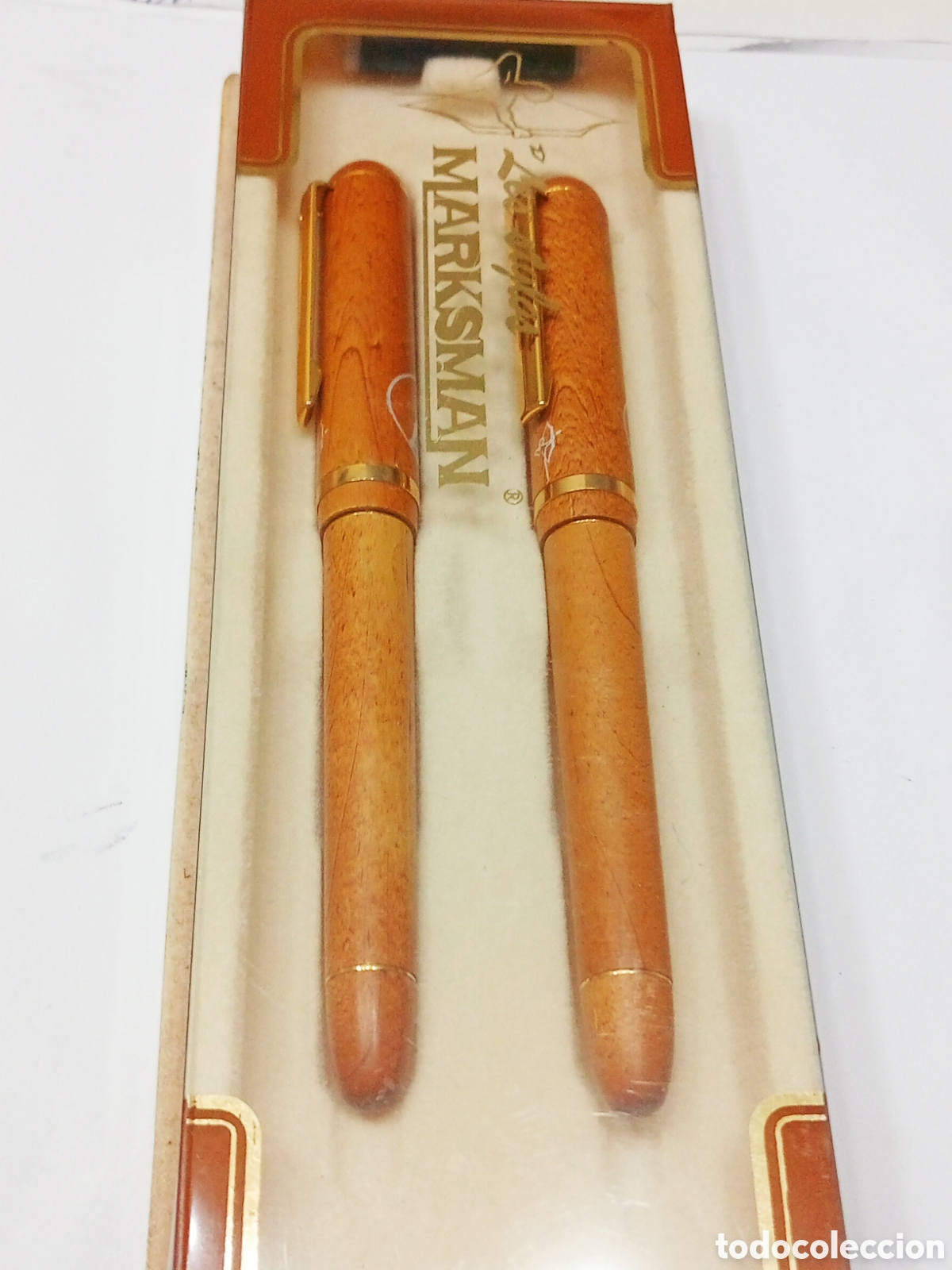 Estilogr&aacute;ficas antiguas, bol&iacute;grafos y plumas: Conjunto de escritura Marksman - Foto 8