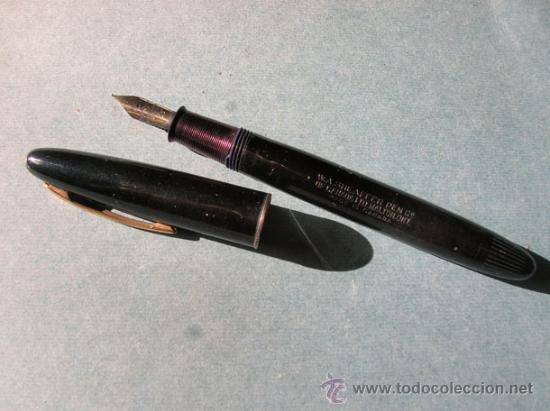 Plumas estilogr&aacute;ficas antiguas: Pluma abierta - Foto 2