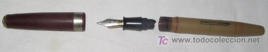 Plumas estilogr&aacute;ficas antiguas: PLUMA MADE IN USA EN MAL ESTADO - Foto 1
