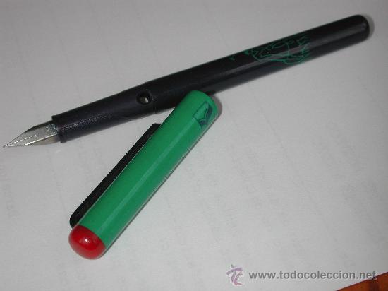 Plumas estilogr&aacute;ficas antiguas: PLUMA ESTILOGR&Aacute;FICA JUVENIL &rdquo;R&rdquo;. - Foto 1