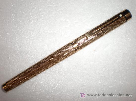 Plumas estilogr&aacute;ficas antiguas: Pluma SHEAFFER TARGA Gold plated 1009