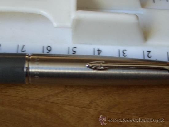 Plumas estilogr&aacute;ficas antiguas: Parker 45 gris - Foto 3