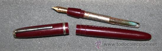 Plumas estilogr&aacute;ficas antiguas: ANTIGUA PLUMA ESTILOGRAFICA NUEVA SIN USAR - Foto 2