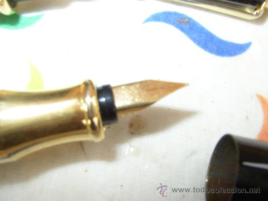 Plumas estilogr&aacute;ficas antiguas: JUEGO DE PLUMA Y BOLIGRAFO. - Foto 3