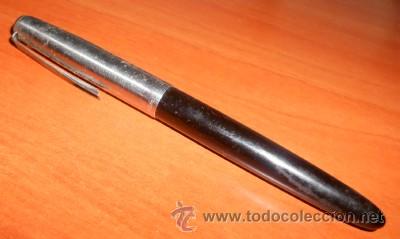 Plumas estilogr&aacute;ficas antiguas: PLUMA ESTILOGR&Aacute;FICA INOXCROM - Foto 1