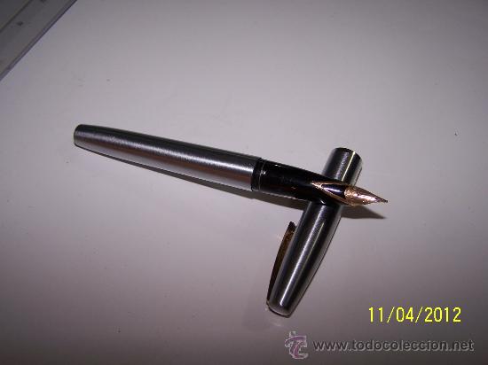 Plumas estilogr&aacute;ficas antiguas: SHEAFFER  USA  PLUMIN 14 K - Foto 1