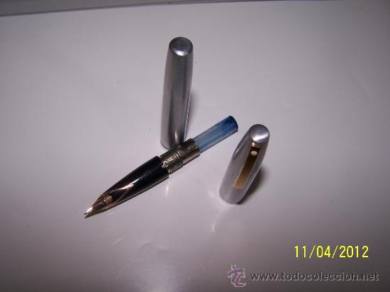 Plumas estilogr&aacute;ficas antiguas: SHEAFFER  USA  PLUMIN 14 K - Foto 3