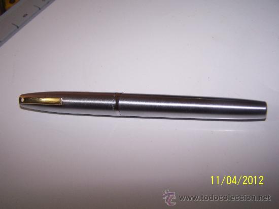 Plumas estilogr&aacute;ficas antiguas: SHEAFFER  USA  PLUMIN 14 K - Foto 7