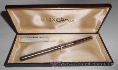 Plumas estilogr&aacute;ficas antiguas: PLUMA INOXCROM 77 - Foto 1