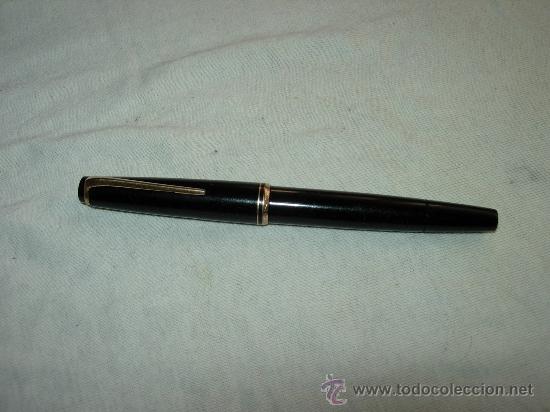 Plumas estilogr&aacute;ficas antiguas: Pluma MONT-BLANC - Foto 1