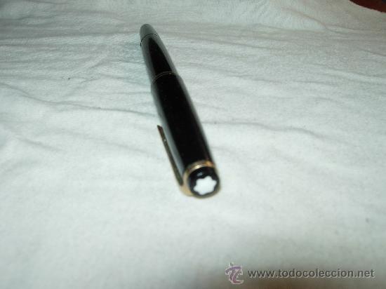 Plumas estilogr&aacute;ficas antiguas: Pluma MONT-BLANC - Foto 2