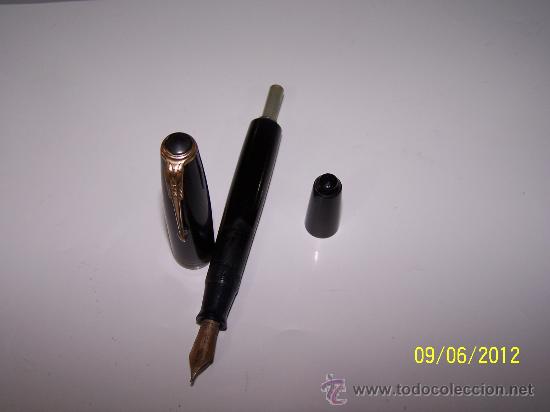 Plumas estilogr&aacute;ficas antiguas: PARKER  ANTIGUA PLUMI ORO - Foto 2