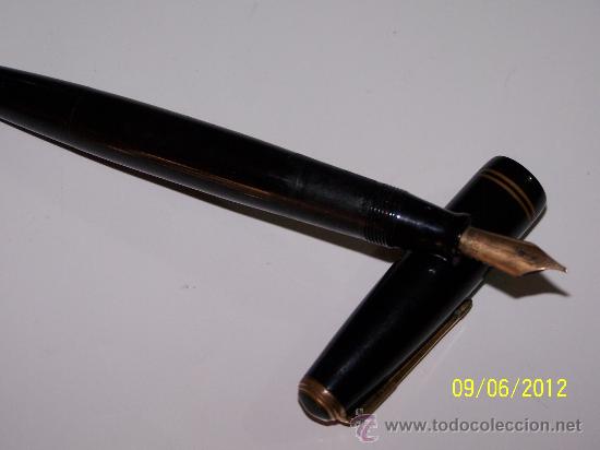Plumas estilogr&aacute;ficas antiguas: PARKER  ANTIGUA PLUMI ORO - Foto 4