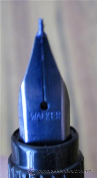 Plumas estilogr&aacute;ficas antiguas: Pluma estilogr&aacute;fica WALKER - Foto 4