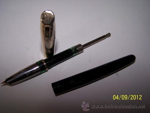 Plumas estilogr&aacute;ficas antiguas: JOHNSON SUPER GOLD PLATED - Foto 1