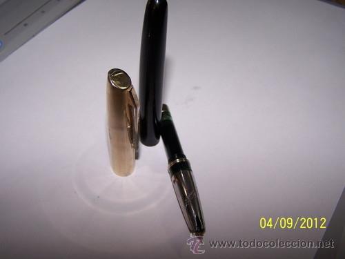 Plumas estilogr&aacute;ficas antiguas: JOHNSON SUPER GOLD PLATED - Foto 4
