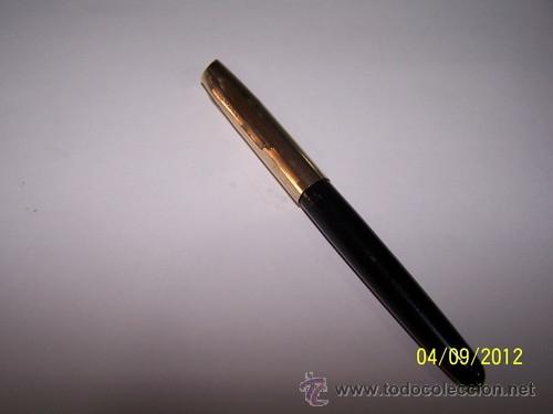 Plumas estilogr&aacute;ficas antiguas: JOHNSON SUPER GOLD PLATED - Foto 5