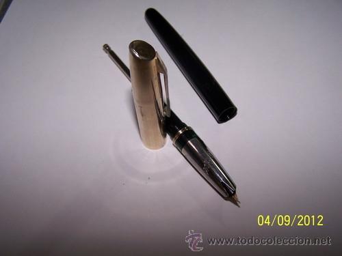 Plumas estilogr&aacute;ficas antiguas: JOHNSON SUPER GOLD PLATED - Foto 7