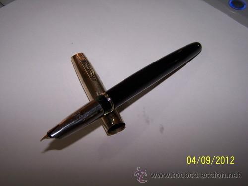Plumas estilogr&aacute;ficas antiguas: JOHNSON SUPER GOLD PLATED - Foto 8
