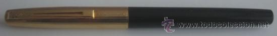 Plumas estilogr&aacute;ficas antiguas: Pluma Watermann Oro A&ntilde;os 60 - Foto 3