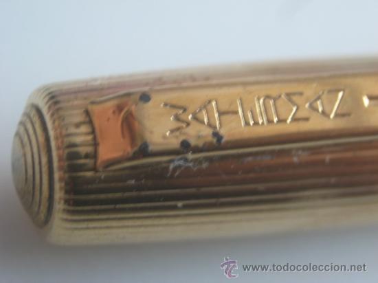 Plumas estilogr&aacute;ficas antiguas: Pluma Watermann Oro A&ntilde;os 60 - Foto 5
