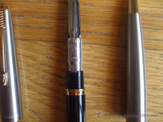 Plumas estilogr&aacute;ficas antiguas: PLUMA PARKER 45 , Made in spain - Foto 5