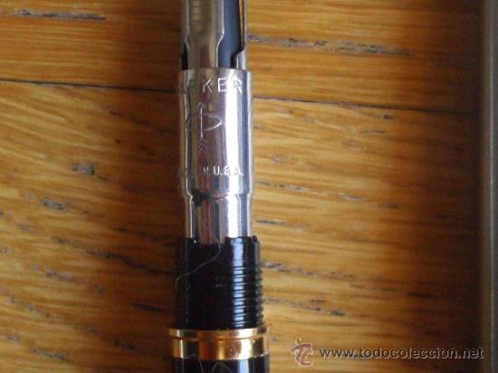 Plumas estilogr&aacute;ficas antiguas: PLUMA PARKER 45 , Made in spain - Foto 7