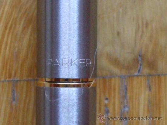 Plumas estilogr&aacute;ficas antiguas: PLUMA PARKER 45 , Made in spain - Foto 2