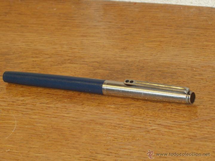 Plumas estilogr&aacute;ficas antiguas: PLUMA INOXCRON 77.A&Ntilde;OS 70. - Foto 1