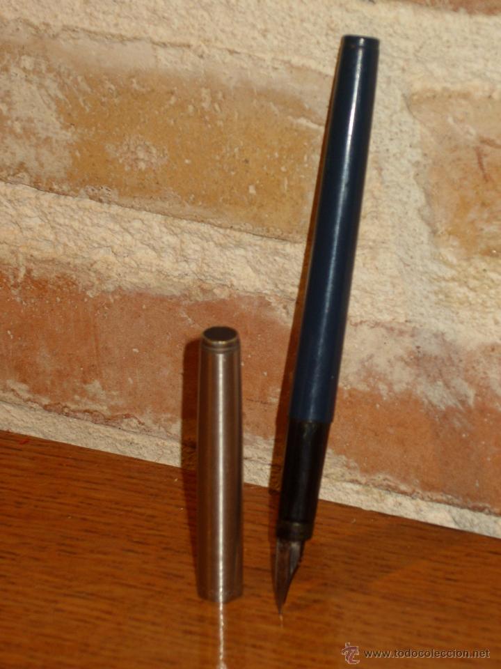 Plumas estilogr&aacute;ficas antiguas: PLUMA INOXCRON 77.A&Ntilde;OS 70. - Foto 3