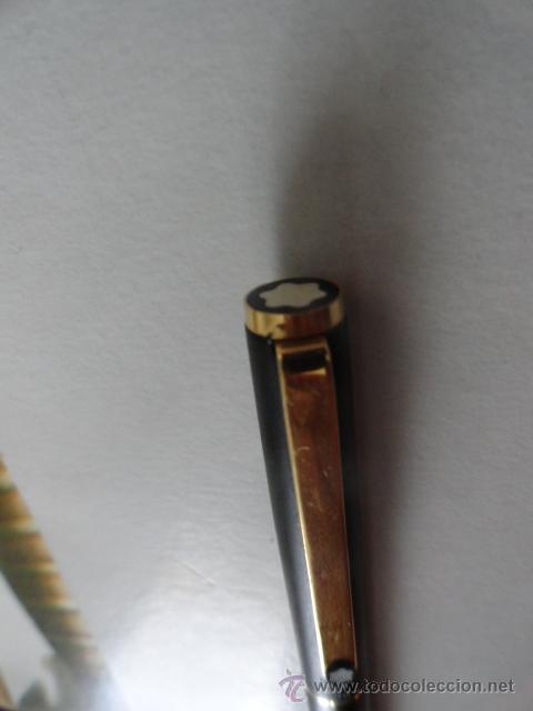 Plumas estilogr&aacute;ficas antiguas: PLUMA MONTBLANC ORIGINAL COMO NUEVA - Foto 3