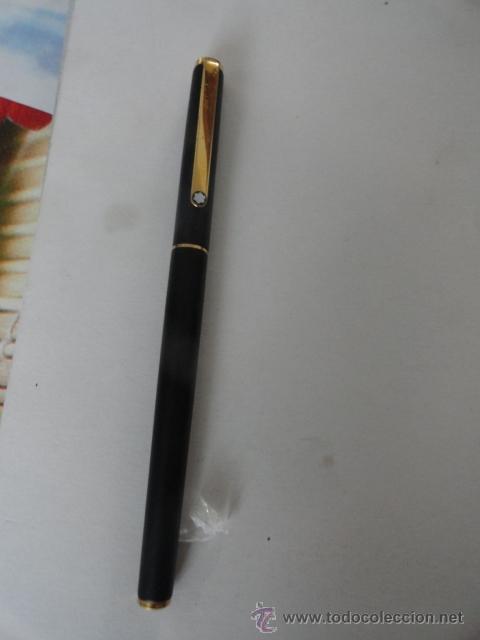 Plumas estilogr&aacute;ficas antiguas: PLUMA MONTBLANC ORIGINAL COMO NUEVA - Foto 5