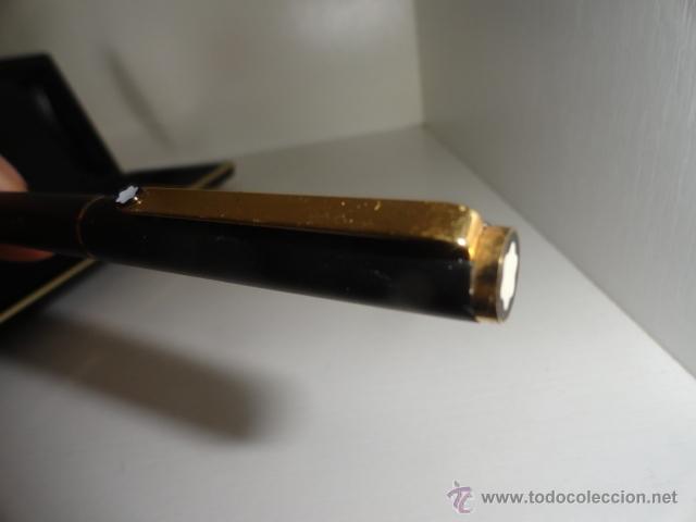 Plumas estilogr&aacute;ficas antiguas: PLUMA MONTBLANC ORIGINAL COMO NUEVA - Foto 6