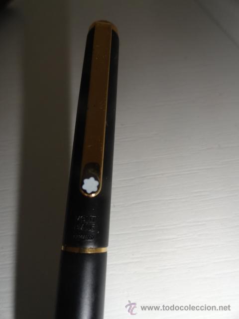 Plumas estilogr&aacute;ficas antiguas: PLUMA MONTBLANC ORIGINAL COMO NUEVA - Foto 7