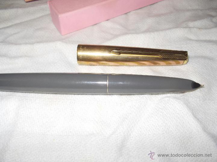 Plumas estilogr&aacute;ficas antiguas: Pluma PArker 61 - Foto 4