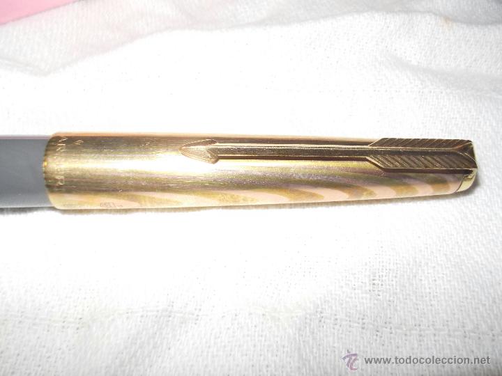 Plumas estilogr&aacute;ficas antiguas: Pluma PArker 61 - Foto 7