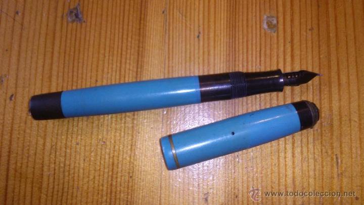 Plumas estilogr&aacute;ficas antiguas: Pluma estilogr&aacute;fica Amicus en plastico - Foto 1