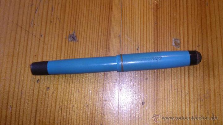 Plumas estilogr&aacute;ficas antiguas: Pluma estilogr&aacute;fica Amicus en plastico - Foto 2