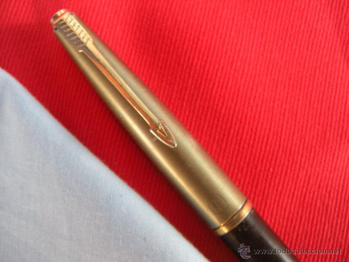 Plumas estilogr&aacute;ficas antiguas: PLUMA PARQUER USA - Foto 4