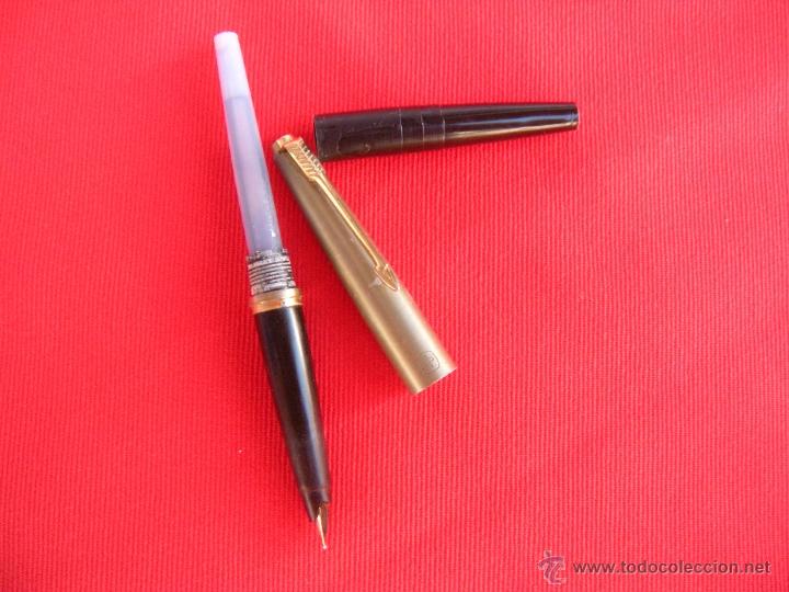 Plumas estilogr&aacute;ficas antiguas: PLUMA PARQUER USA - Foto 5