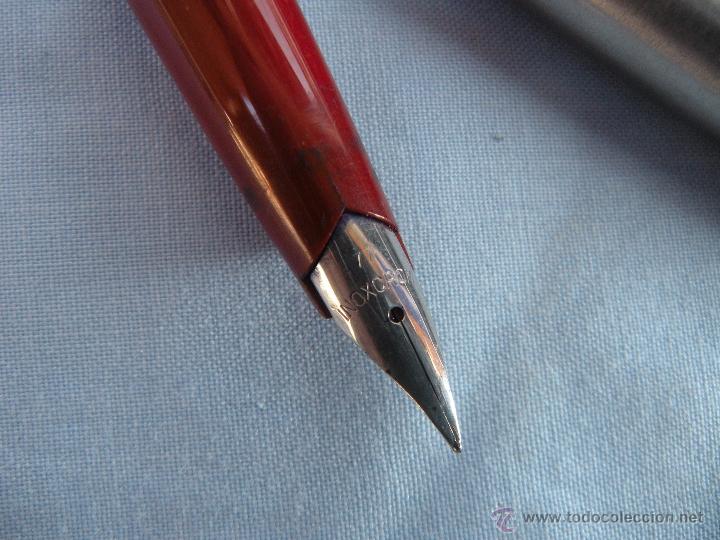Plumas estilogr&aacute;ficas antiguas: PLUMA INOXCR&Oacute;N 77 SIN COMPROBAR - Foto 1