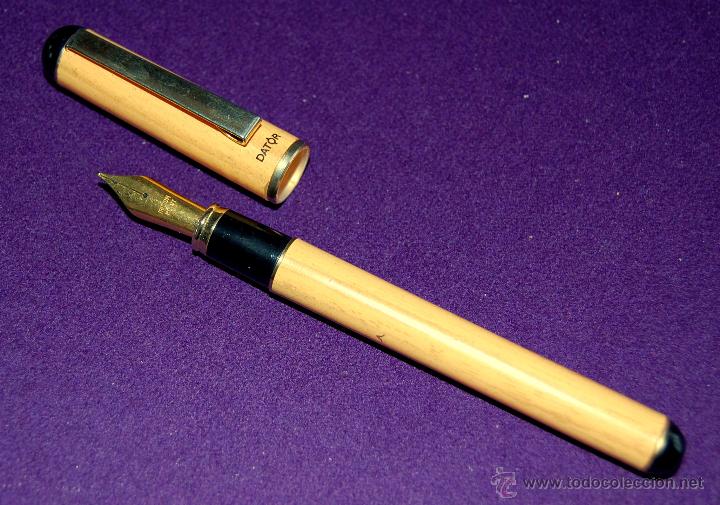 Plumas estilogr&aacute;ficas antiguas: PLUMA ESTILOGRAFICA DATOR. - Foto 1