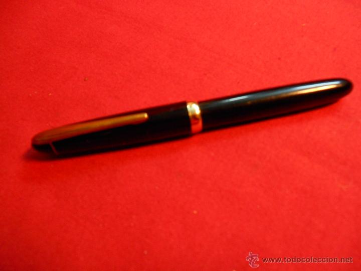 Plumas estilogr&aacute;ficas antiguas: ANTIGUA PLUMA ESTILOGRAFICA SIN MARCA VISIBLE - Foto 1