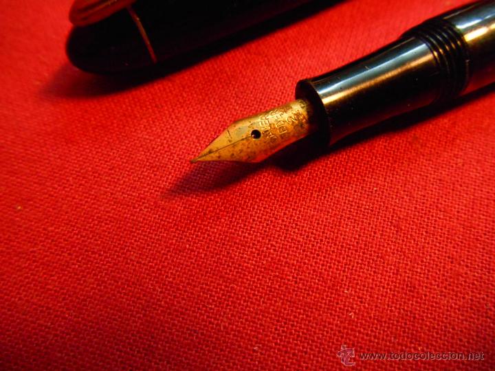 Plumas estilogr&aacute;ficas antiguas: ANTIGUA PLUMA ESTILOGRAFICA SIN MARCA VISIBLE - Foto 3