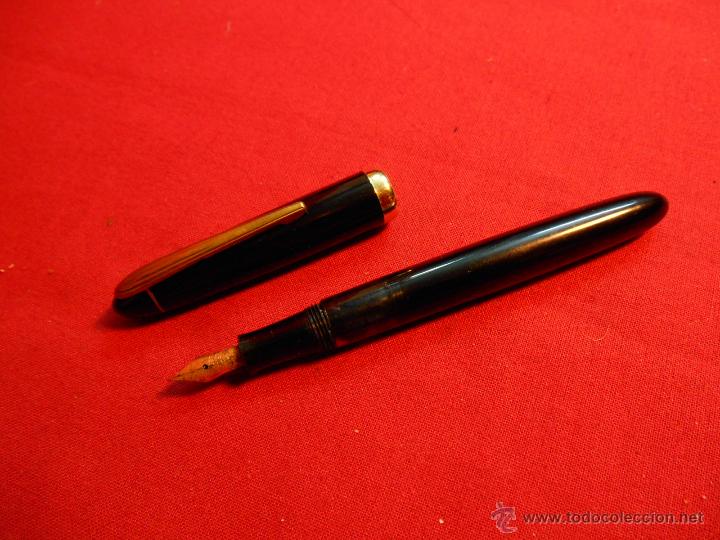 Plumas estilogr&aacute;ficas antiguas: ANTIGUA PLUMA ESTILOGRAFICA SIN MARCA VISIBLE - Foto 4
